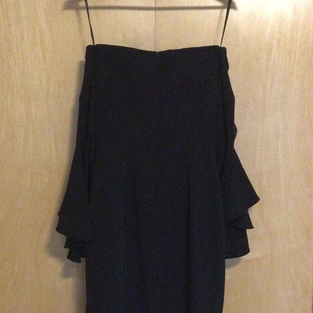 Milly Selena Italian Cady Bell Sleeve Dress - Picture 7 of 13